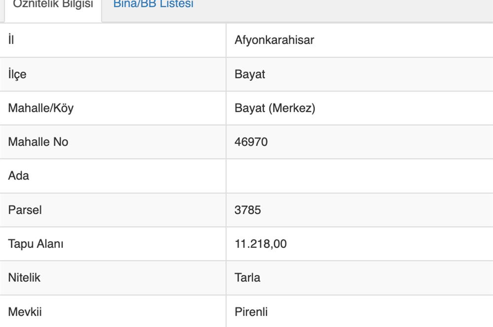 12.740 m² BAYAT'TA YATIRIM FIRSATI | ANKARA - İZMİR YOLUNA YAKIN