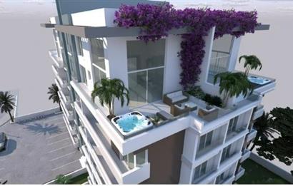 KIBRIS,İSKELE BAHÇELER THE BLUE REZİDANS'DA SATILIK 1+1 DAİRELER