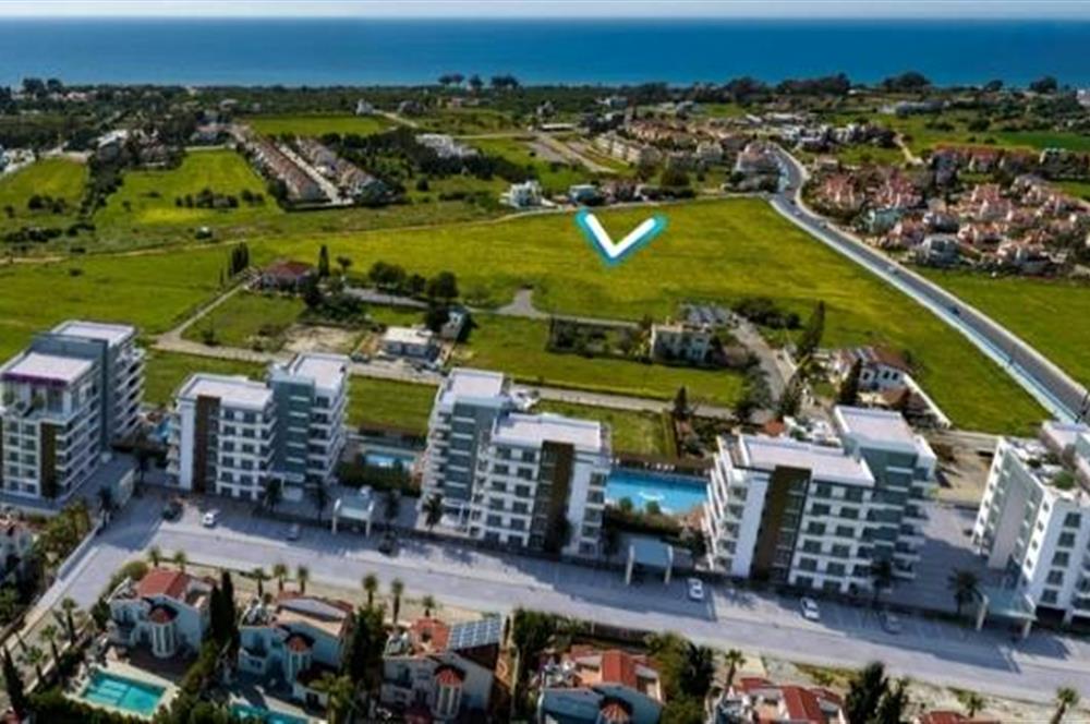 KIBRIS,İSKELE BAHÇELER THE BLUE REZİDANS'DA SATILIK 1+1 DAİRELER