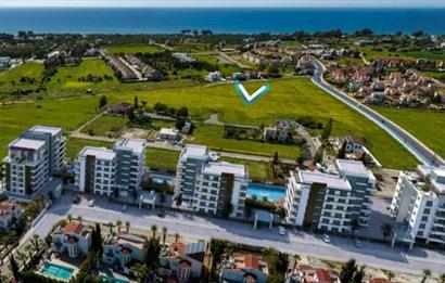 KIBRIS,İSKELE BAHÇELER THE BLUE REZİDANS'DA SATILIK 1+1 DAİRELER