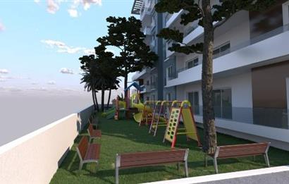 KIBRIS,İSKELE BAHÇELER THE BLUE REZİDANS'DA SATILIK 1+1 DAİRELER