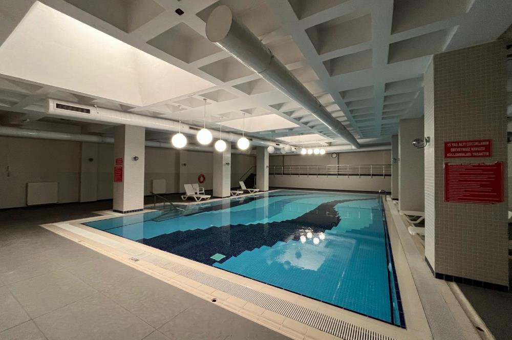 AĞAÇSEVEN KONAKLARI SİTESİNDE ÖN CEPHE EBEVEYN BANYOLU 3+1