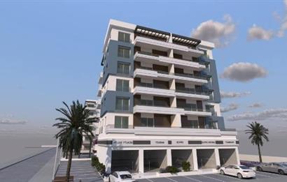 KIBRIS,İSKELE BAHÇELER THE BLUE REZİDANS'DA SATILIK 1+1 DAİRELER