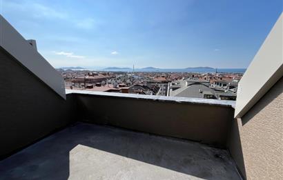 İDEALTEPE'DE 0 ÖN CEPHE DENİZ MANZARALI FIRSAT LÜX 3+2 DUBLEKS