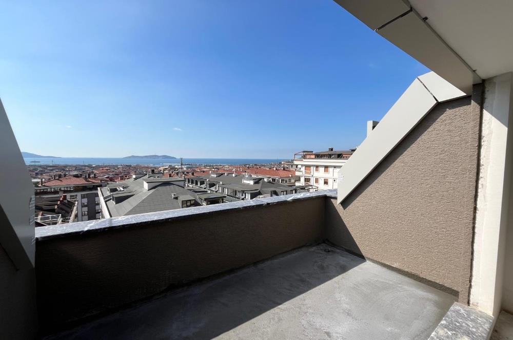 İDEALTEPE'DE 0 ÖN CEPHE DENİZ MANZARALI FIRSAT LÜX 3+2 DUBLEKS