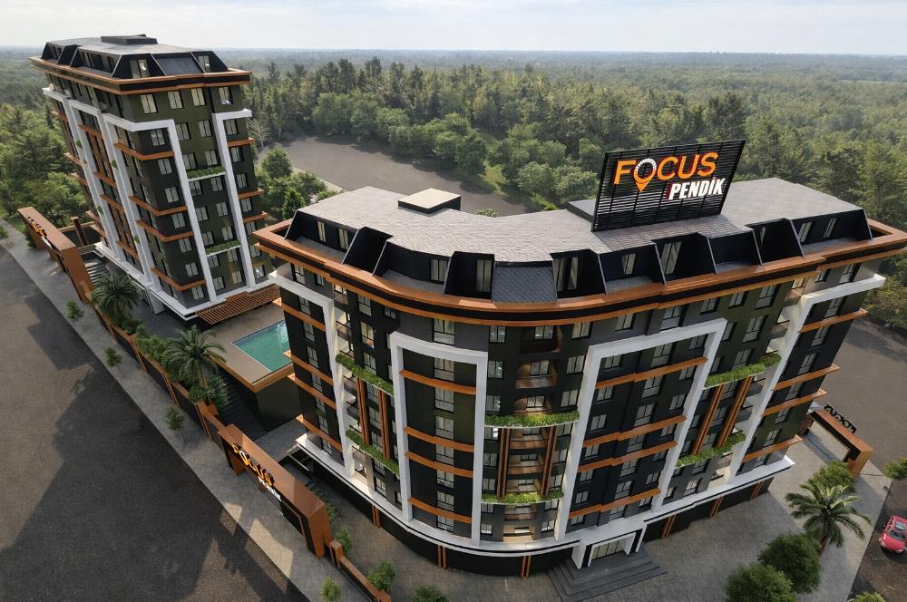 FOCUS PENDİK PROJESİNDE ARA KAT DENİZ MANZARALI BALKONLU 2+1 EV
