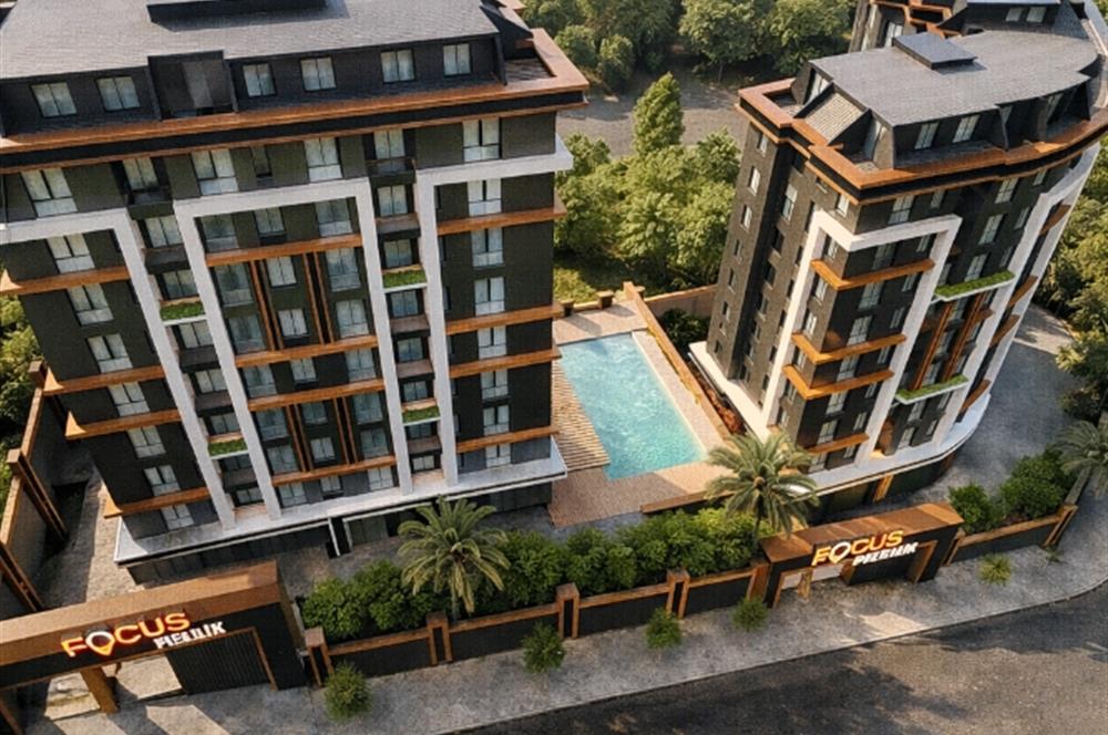 FOCUS PENDİK PROJESİNDE ARA KAT DENİZ MANZARALI BALKONLU 2+1 EV