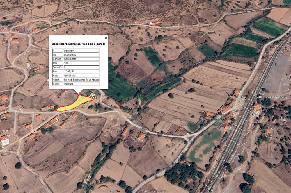 CENTRUY 21 BAL'DAN  DURSUNBEY GAZELLİDERE MAHALLESİ SATILIK 2+1 MÜSTAKİL EV