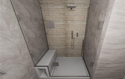 KIBRIS,İSKELE BAHÇELER THE BLUE REZİDANS'DA SATILIK 1+1 DAİRELER