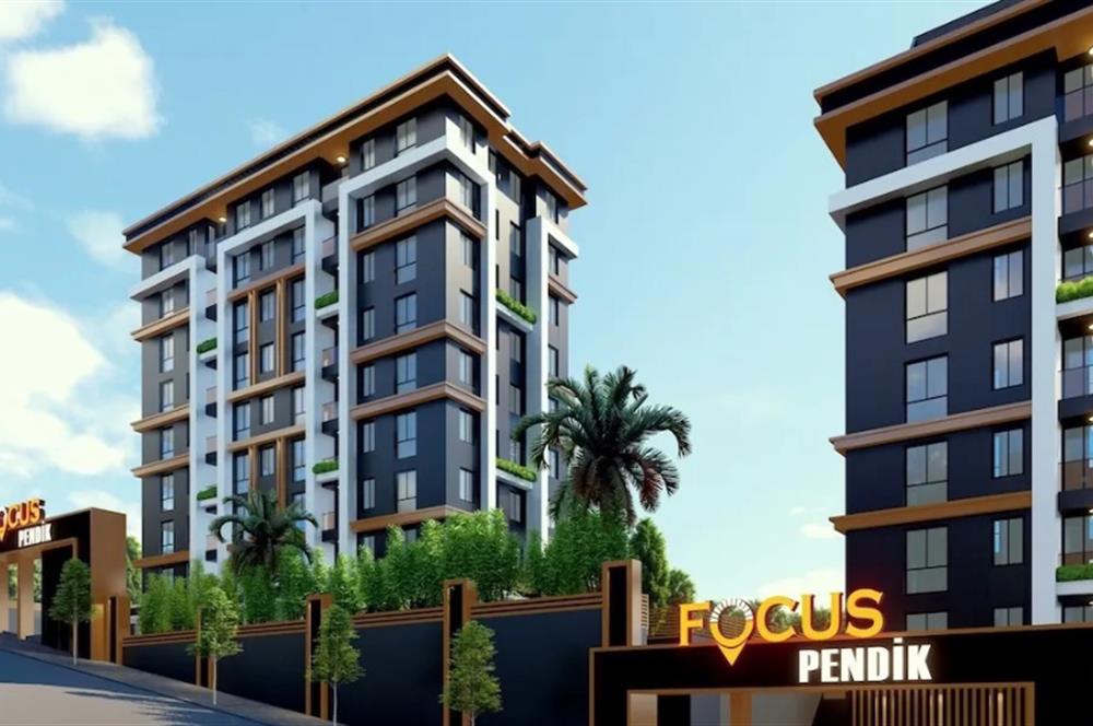 FOCUS PENDİK PROJESİNDE ARA KAT DENİZ MANZARALI BALKONLU 2+1 EV