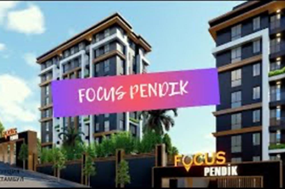 FOCUS PENDİK PROJESİNDE ARA KAT DENİZ MANZARALI BALKONLU 2+1 EV