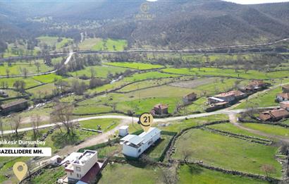 CENTRUY 21 BAL'DAN  DURSUNBEY GAZELLİDERE MAHALLESİ SATILIK 2+1 MÜSTAKİL EV