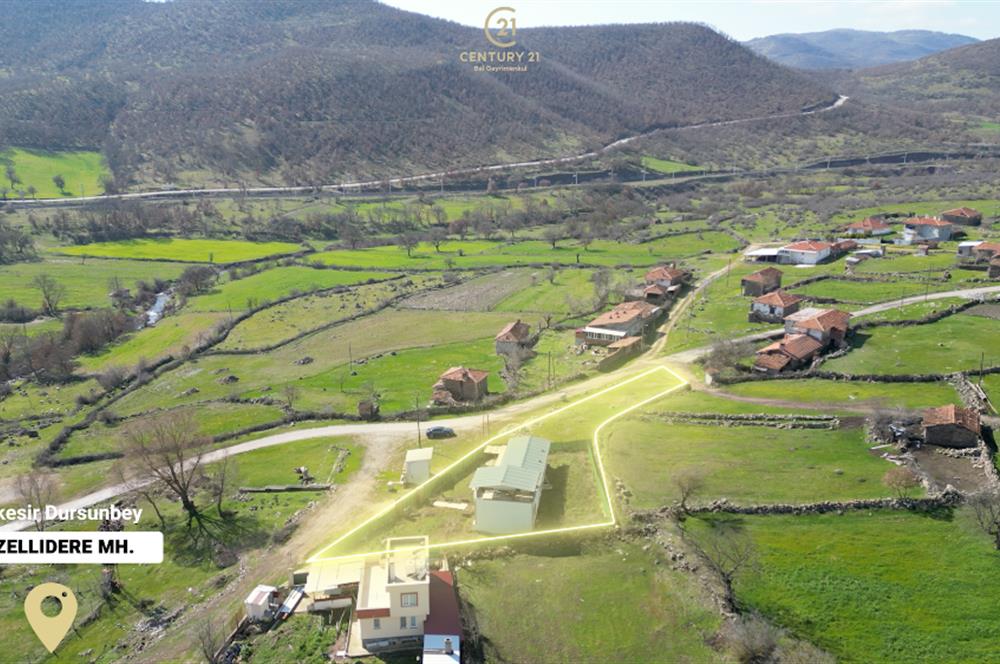 CENTRUY 21 BAL'DAN  DURSUNBEY GAZELLİDERE MAHALLESİ SATILIK 2+1 MÜSTAKİL EV