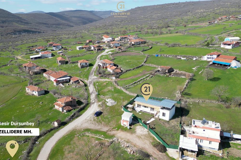 CENTRUY 21 BAL'DAN  DURSUNBEY GAZELLİDERE MAHALLESİ SATILIK 2+1 MÜSTAKİL EV