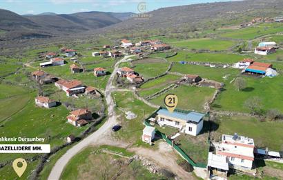 CENTRUY 21 BAL'DAN  DURSUNBEY GAZELLİDERE MAHALLESİ SATILIK 2+1 MÜSTAKİL EV