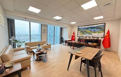 Skyland Satılık Ofis 557m²+ 25m2 Teraslı & Boş Ofis Vadistanbul