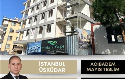 Acıbadem Akasya AVM Yakını, Mayıs Teslim 2+1 Daireler
