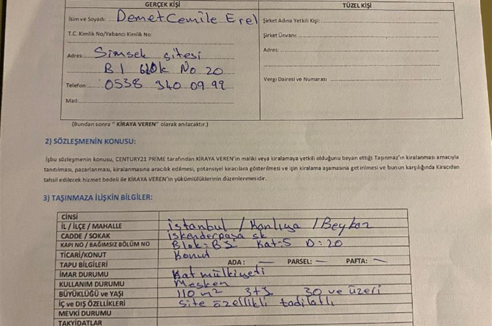 Mevlana Mahallesi'nde Satılık 3+2 Dubleks Daire