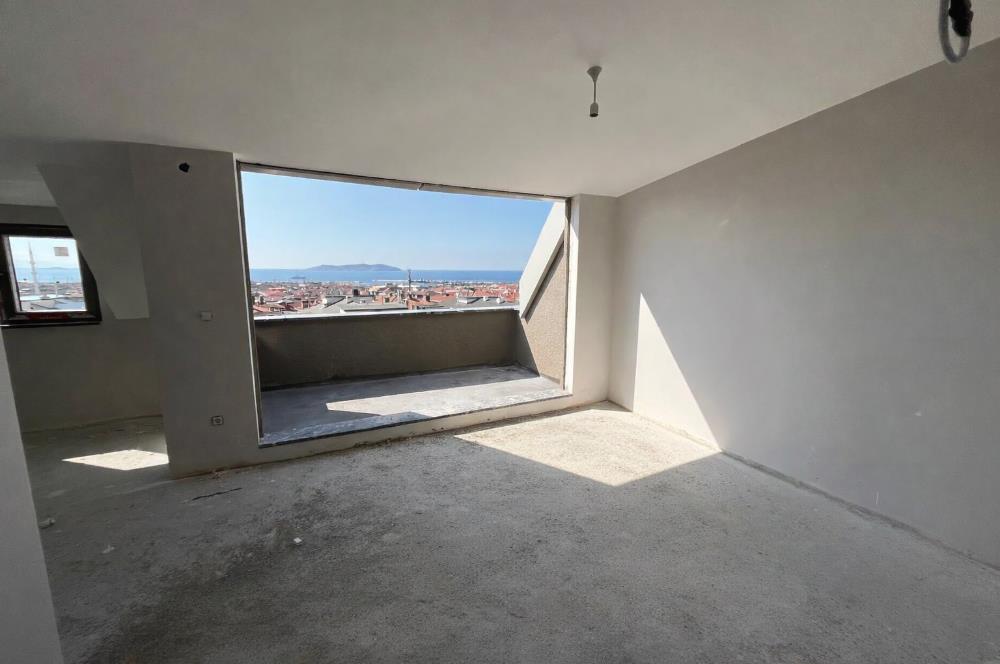 İDEALTEPE'DE 0 ÖN CEPHE DENİZ MANZARALI FIRSAT LÜX 3+2 DUBLEKS