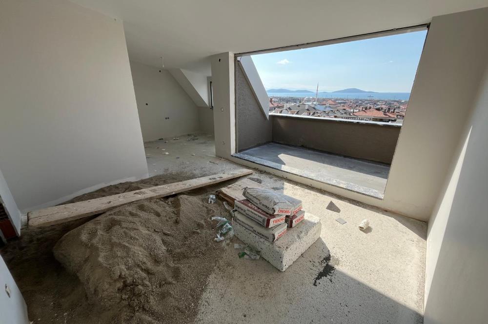 İDEALTEPE'DE 0 ÖN CEPHE DENİZ MANZARALI FIRSAT LÜX 3+2 DUBLEKS