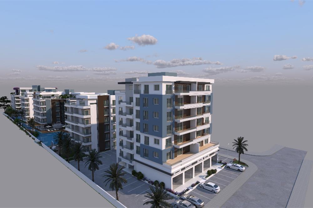 KUZEY KIBRIS İSKELE'DE DENİZE YAKIN 1+1 LÜKS DAİRE