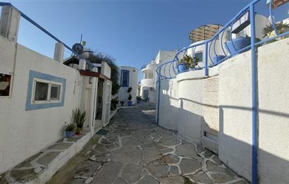 Bodrum-Yokuşbaşı deniz manzaralı 1+1 kiralık daire