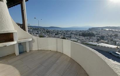 Bodrum-Yokuşbaşı deniz manzaralı 1+1 kiralık daire