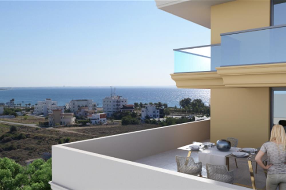 KIBRIS İSKELE'DE BELLAGIO 1+1 SATILIK DAİRELER