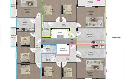 Balıkesir Karesi 2. Sakaryada Cadde Üzeri Ticari + Konut Projes