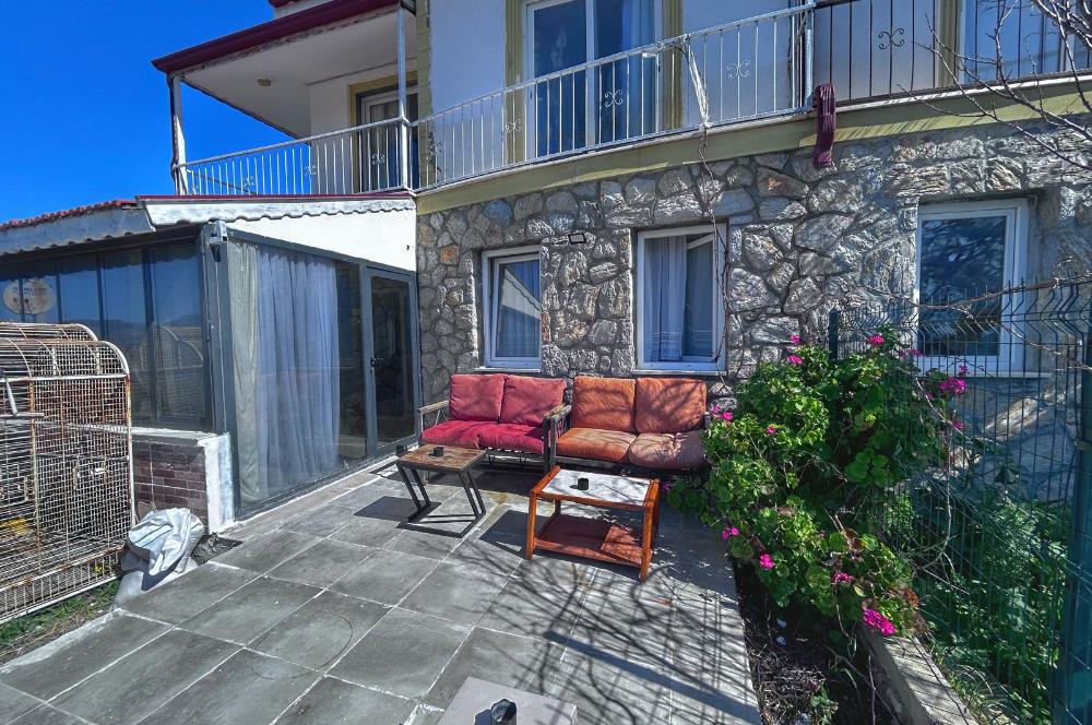 Datça Burgaz Mevkii Geniş Bahçeli Eşyalı Yıllık Kiralık Villa