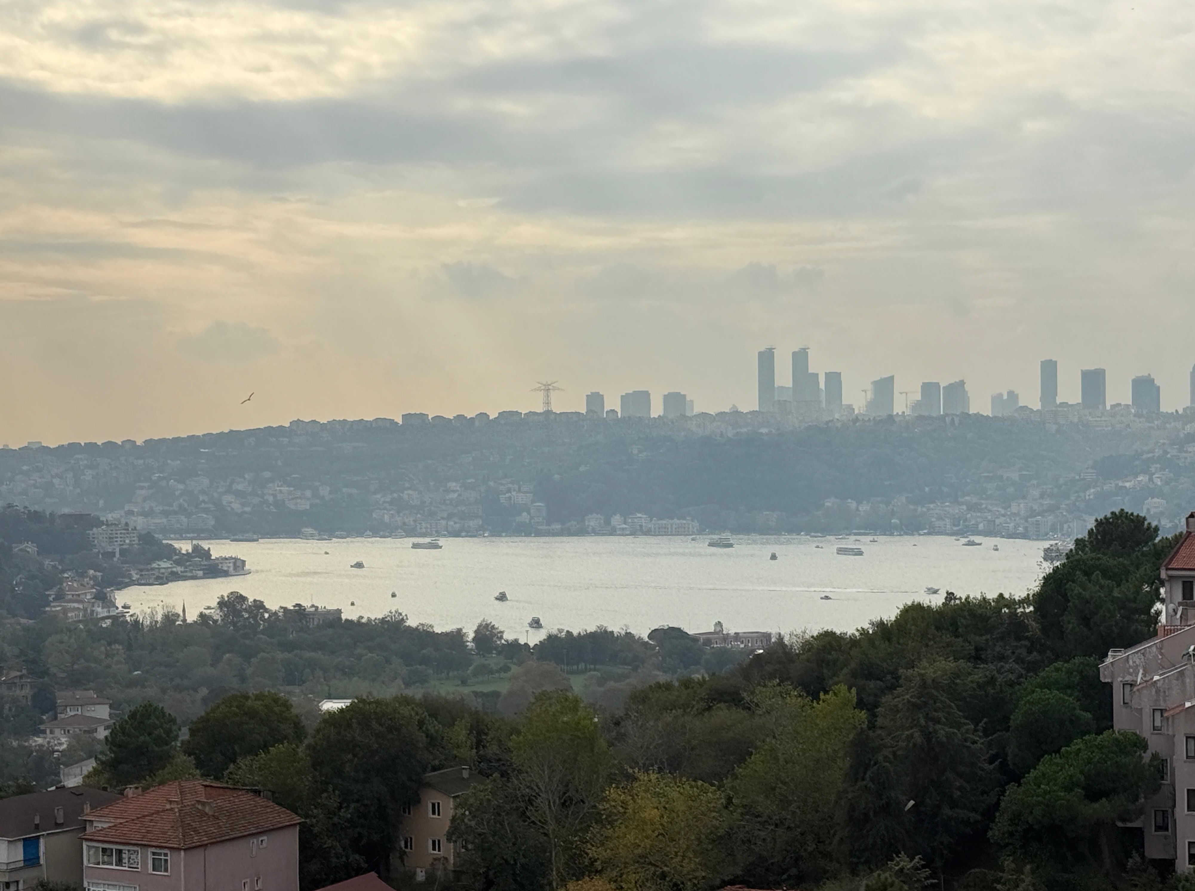 Kavacık'ta eşsiz manzaralı 3+1 satılık daire