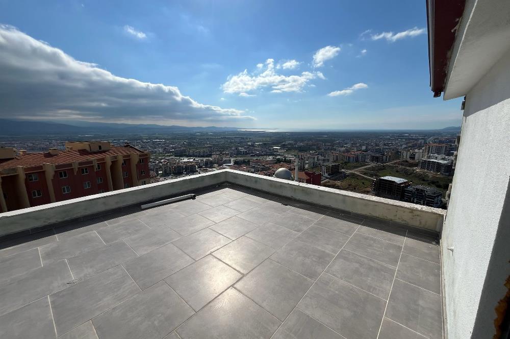 EDREMİTTE GENİŞ TERASLI 3+1 DUBLEKS DAİRE