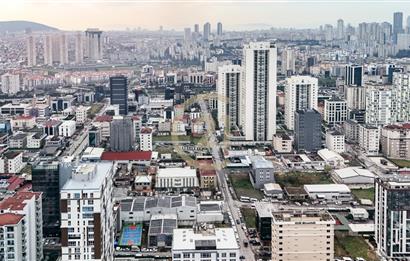 ŞERİFALİ'DE SATILIK KÖŞE PARSEL İMARLI 444M2 ARSA