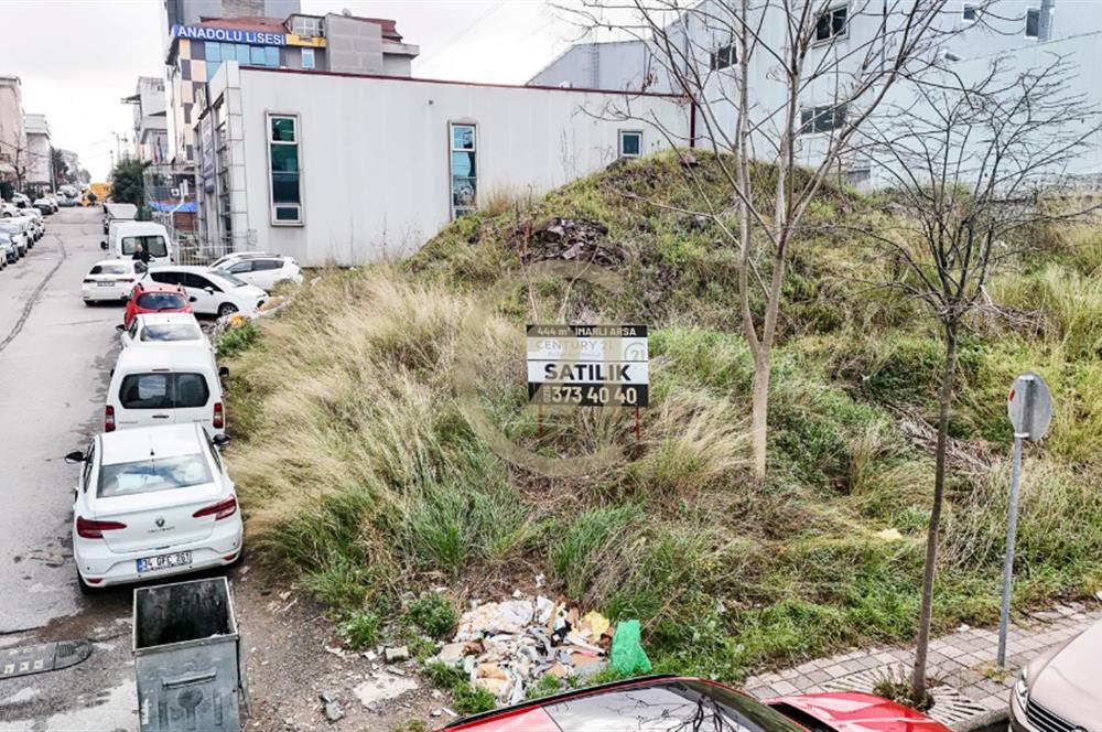 ŞERİFALİ'DE SATILIK KÖŞE PARSEL İMARLI 444M2 ARSA