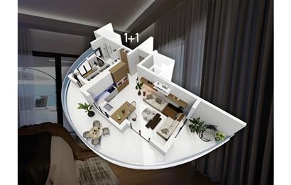 KIBRIS İSKELE OCEAN LIFE'TA SATILIK 1+1 DAİRE