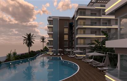 KUZEY KIBRIS İSKELE'DE DENİZE YAKIN 1+1 LÜKS DAİRE