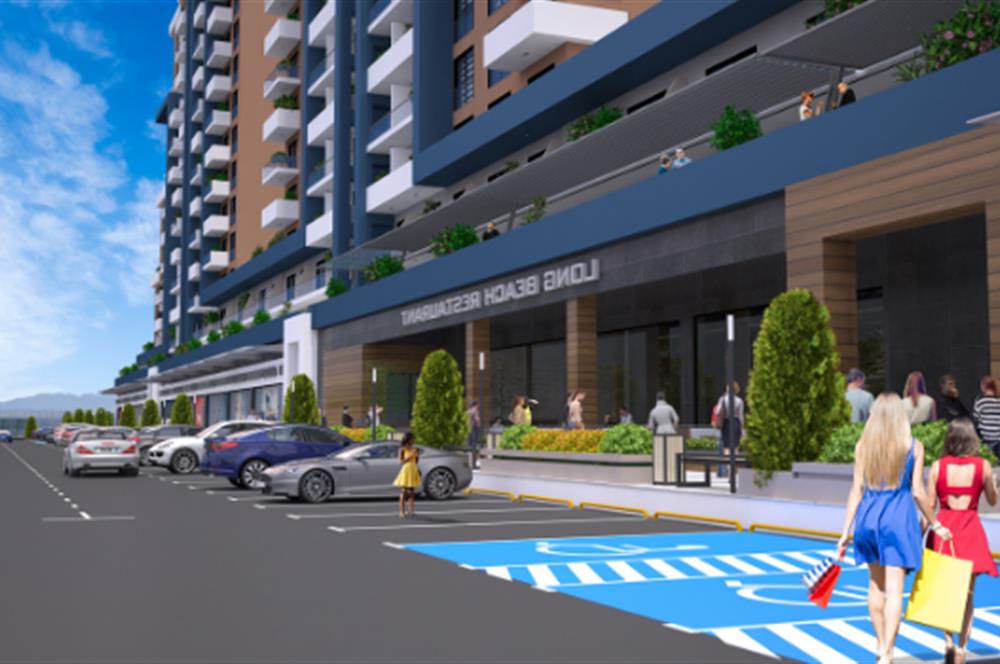 KIBRIS İSKELE'DE RIVERSIDE LIFE RESIDENCE SATILIK 1+1 DAİRELER