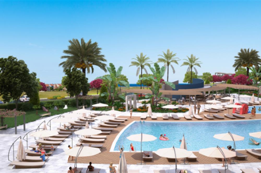 KIBRIS İSKELE'DE RIVERSIDE LIFE RESIDENCE SATILIK 1+1 DAİRELER