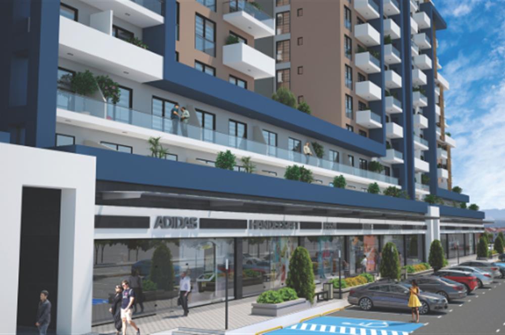 KIBRIS İSKELE'DE RIVERSIDE LIFE RESIDENCE SATILIK 1+1 DAİRELER