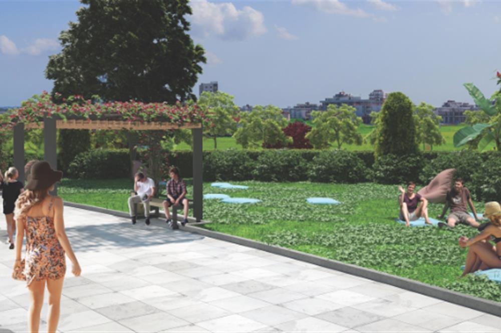 KIBRIS İSKELE'DE RIVERSIDE LIFE RESIDENCE SATILIK 1+1 DAİRELER