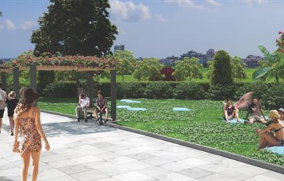 KIBRIS İSKELE'DE RIVERSIDE LIFE RESIDENCE SATILIK 1+1 DAİRELER