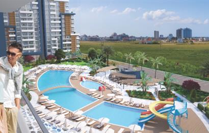 KIBRIS İSKELE'DE RIVERSIDE LIFE RESIDENCE SATILIK 1+1 DAİRELER