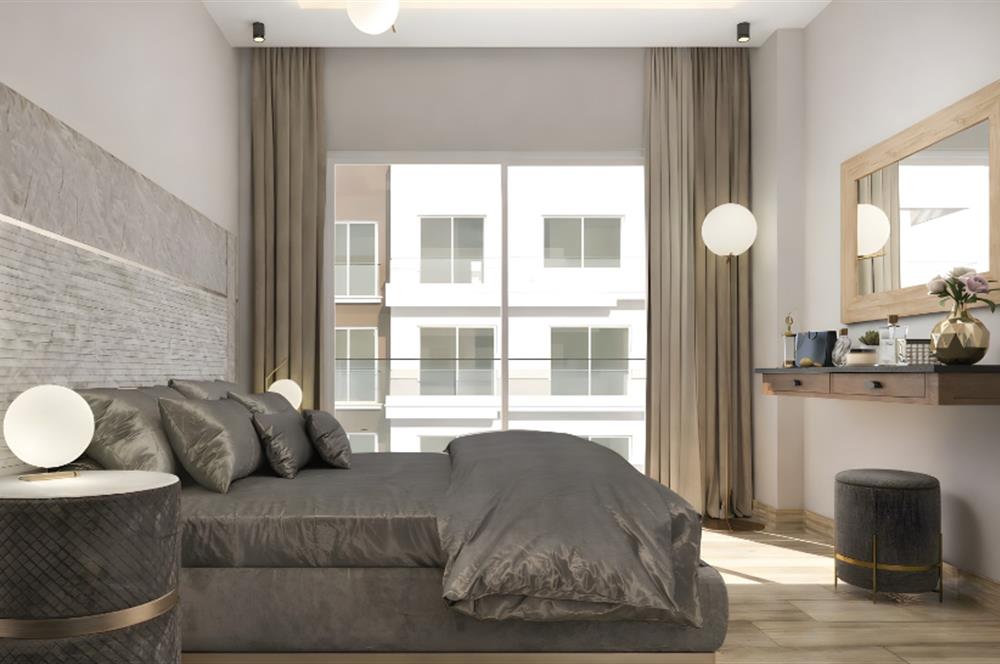 Kıbrıs İskele Blue Residence'ta Lüks 1+1 Satılık Daire