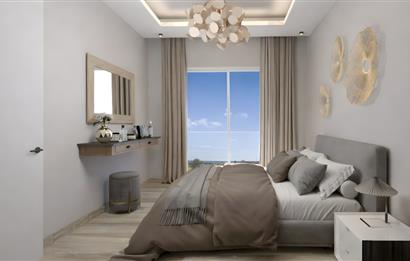 KUZEY KIBRIS İSKELE'DE DENİZE YAKIN 1+1 LÜKS DAİRE