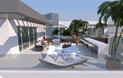 KUZEY KIBRIS İSKELE'DE DENİZE YAKIN 1+1 LÜKS DAİRE