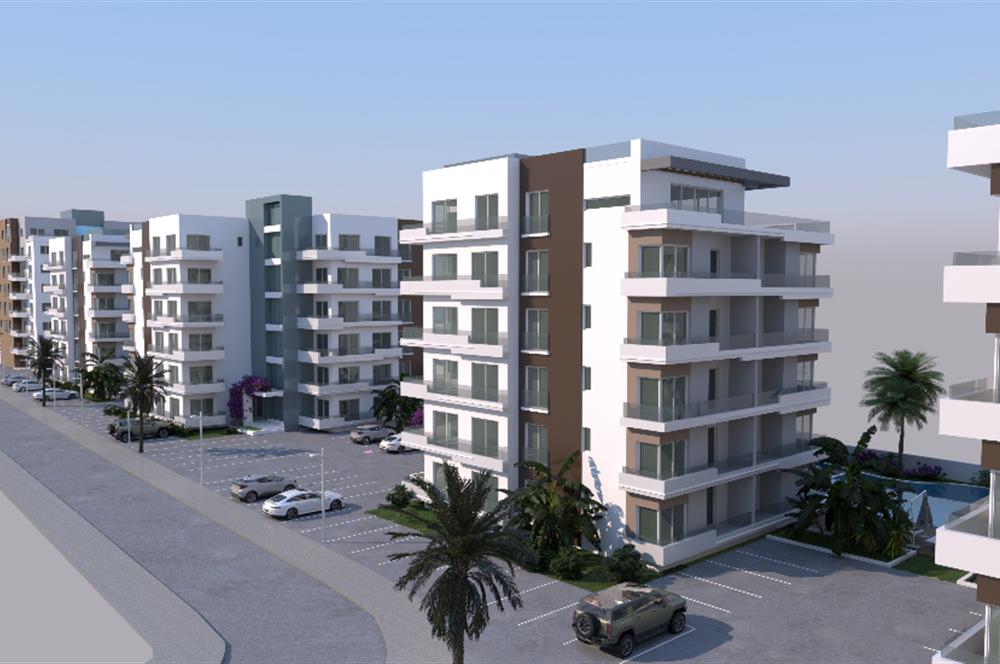 KUZEY KIBRIS İSKELE'DE DENİZE YAKIN 1+1 LÜKS DAİRE