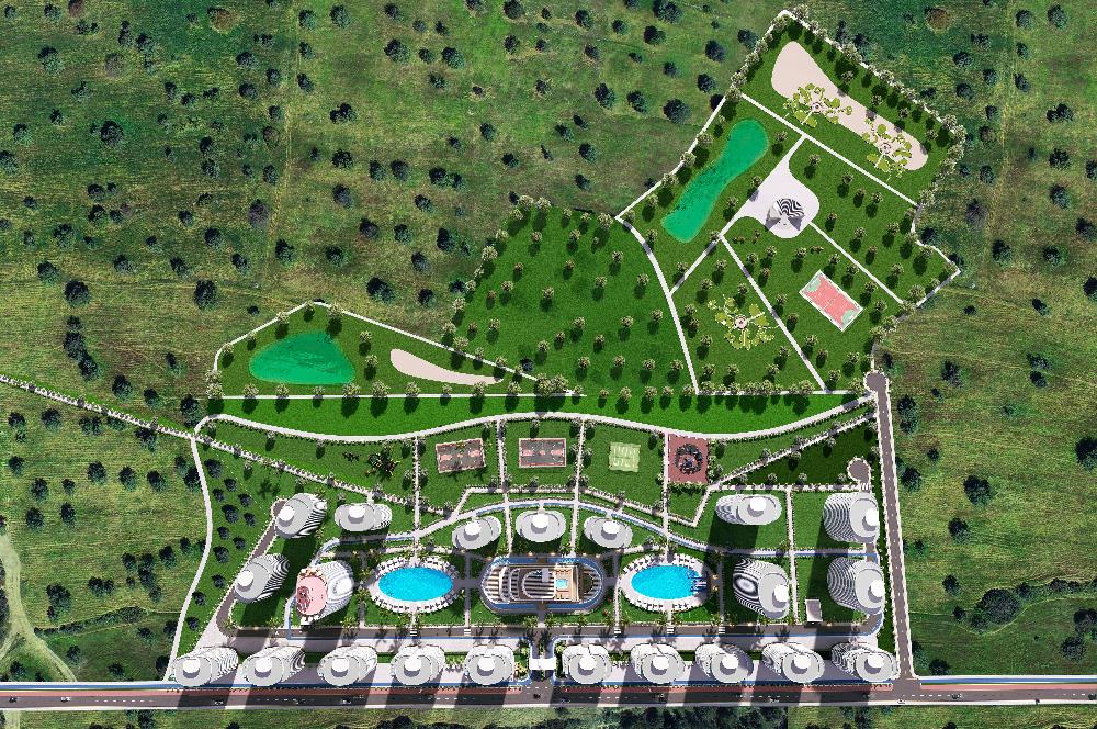 KIBRIS İSKELE OCEAN LIFE'TA SATILIK 1+1 DAİRE