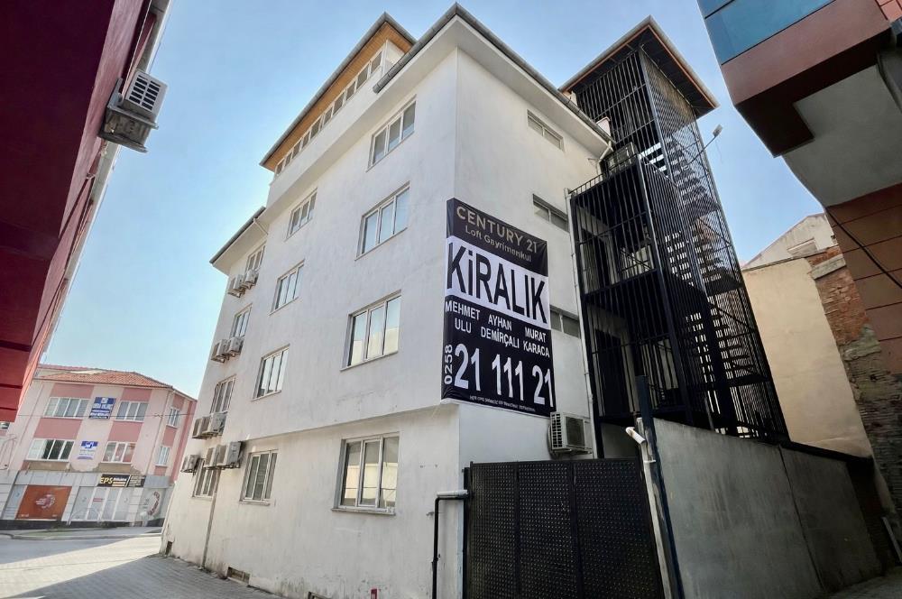 C21 LOFT'TAN DENİZLİ MERKEZDE 1500M² 5 KATLI KİRALIK KOMPLE BİNA