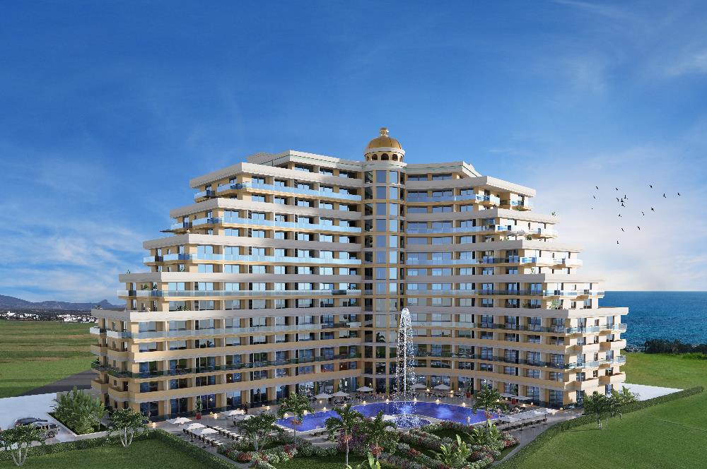 KIBRIS İSKELE BELLAGIO'DA SATILIK 1+1 DAİRE