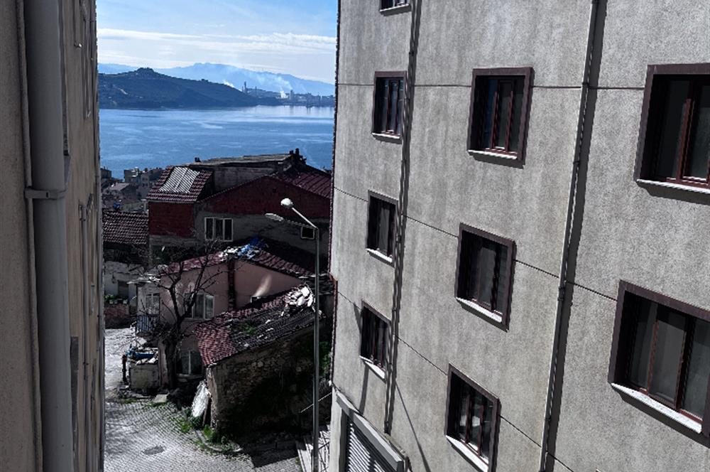 Deniz Manzaralı Ara Kat 3+1 Asansörlü Kiralık Daire